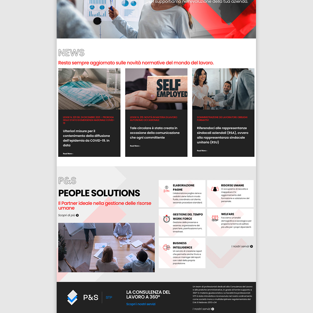 People Solutions - Sito Web